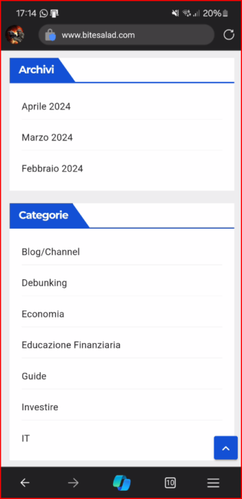 nuovo sito mobile su WordPress -2